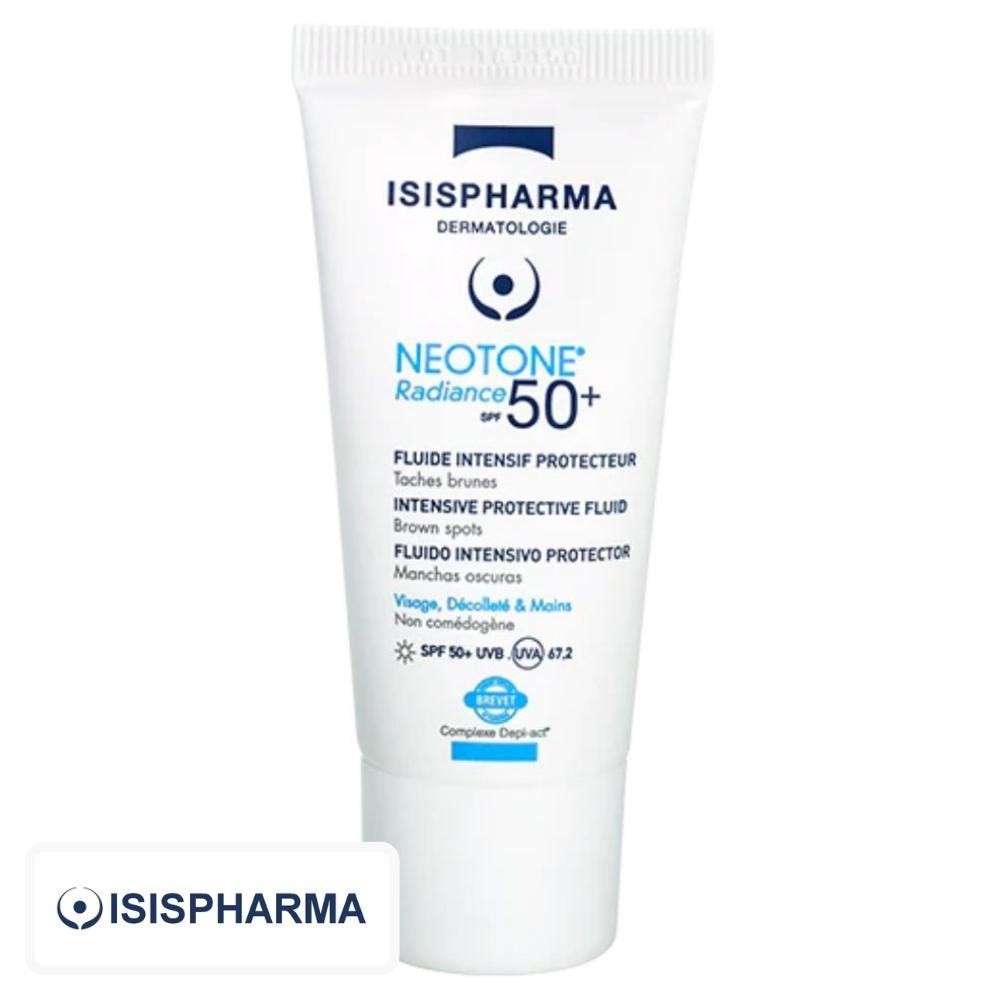 Isispharma Neotone Radiance Ecran Solaire en Fluide Anti-Taches Invisible Spf50 – 30ml