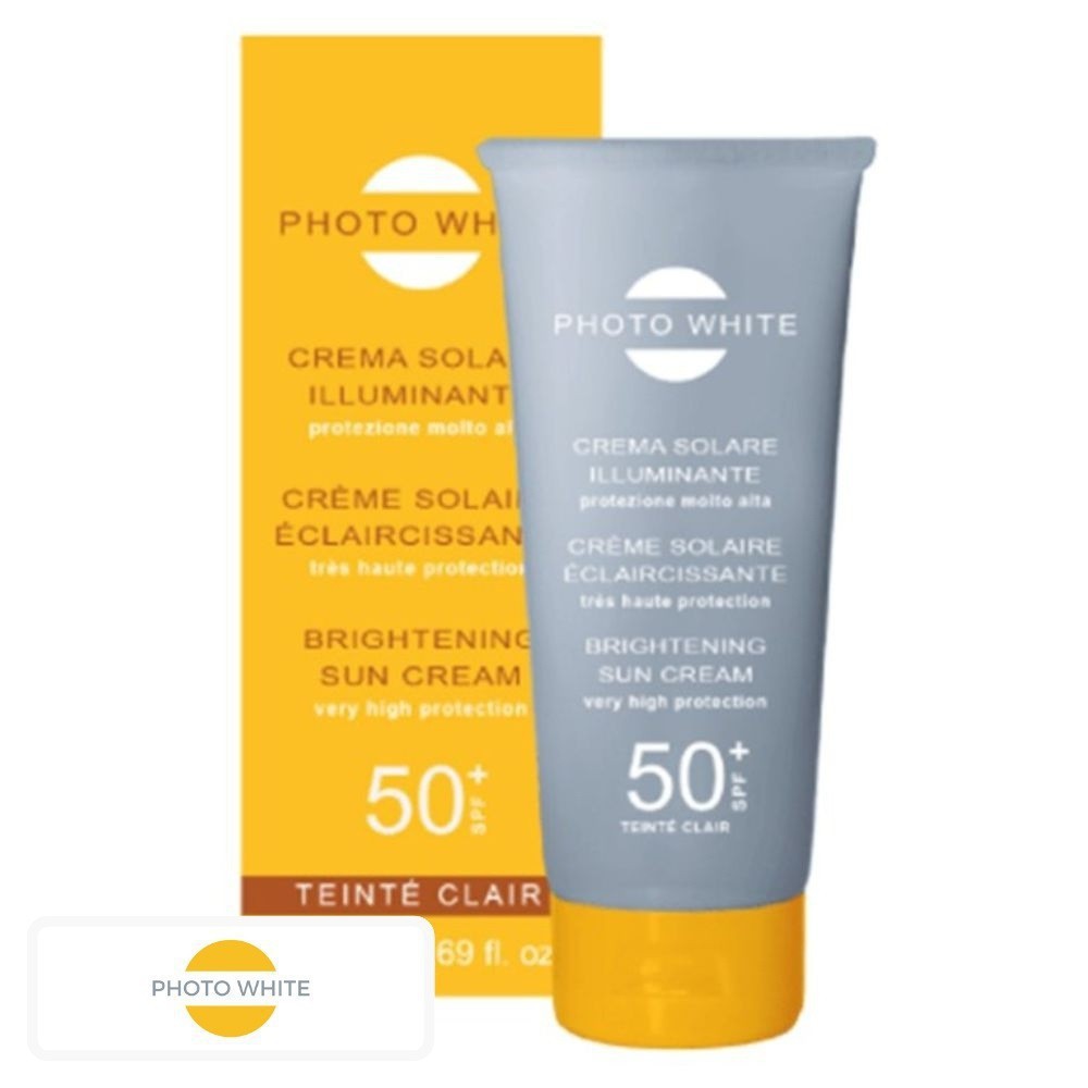 PhotoWhite Ecran Solaire en Crème Éclaircissante Teintée Spf50 – 50ml