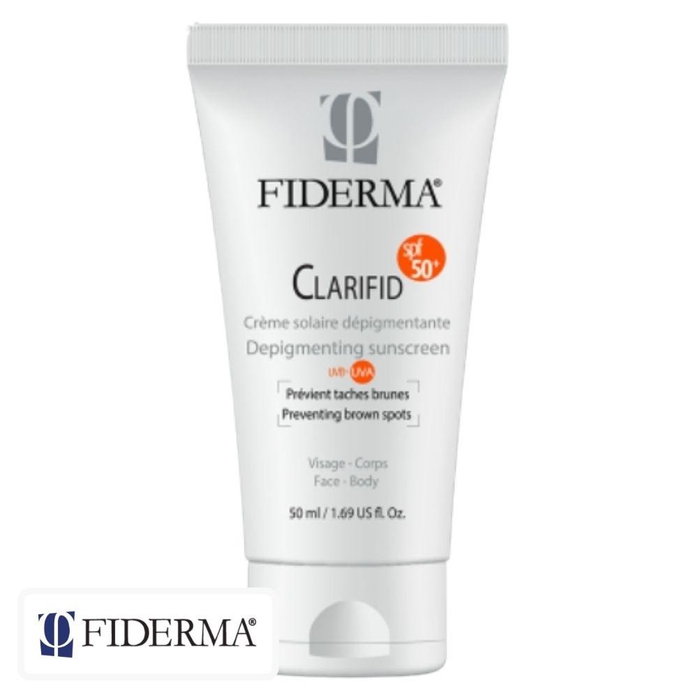 Fiderma Clarifid Écran Solaire Dépigmentant Spf50 – 50ml