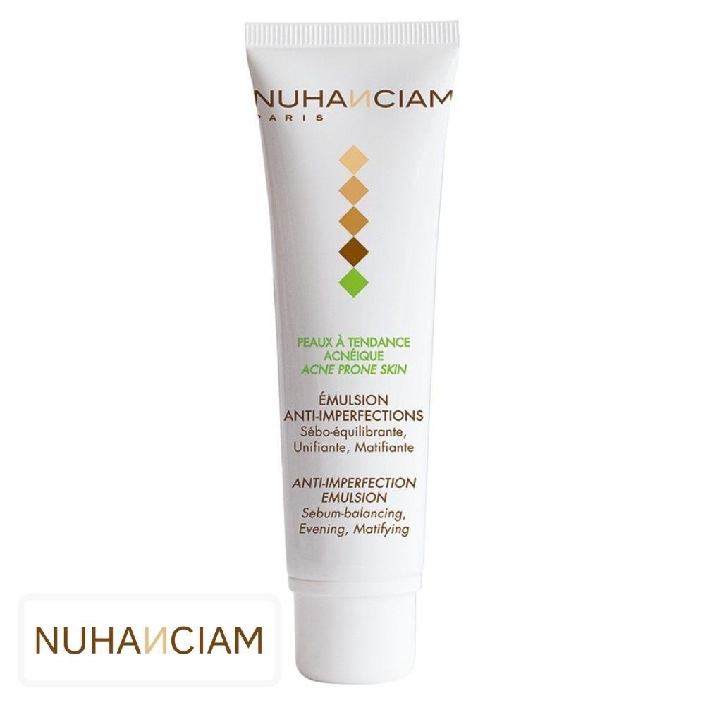 Nuhanciam Émulsion Anti-Imperfections Sébo-Équilibrante Unifiante Matifiante – 30ml