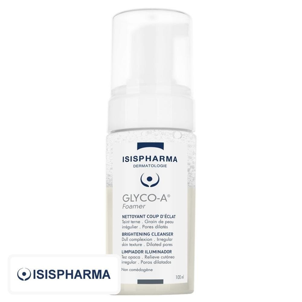 Isispharma Glyco-A Foamer Nettoyant Coup d’Éclat – 100ml