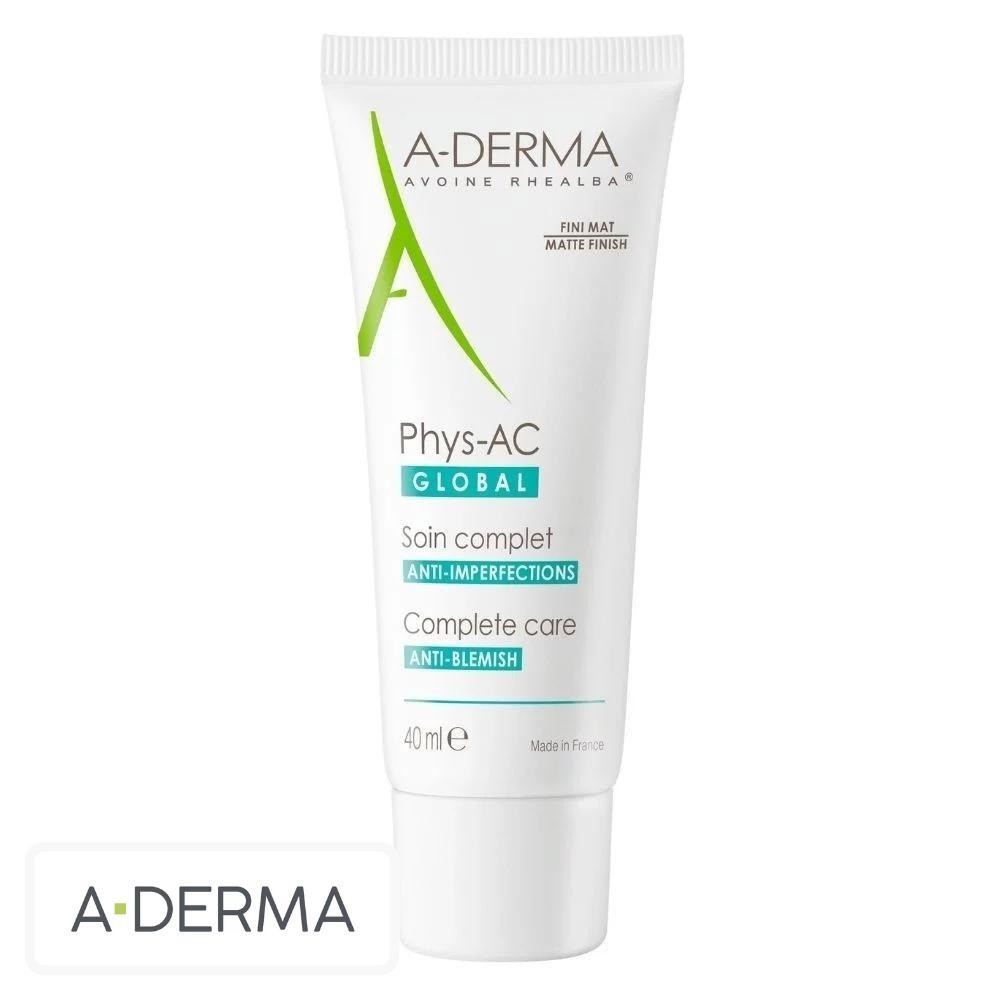 A-Derma Phys-AC Global Soin Complet Anti-Imperfections – 40ml