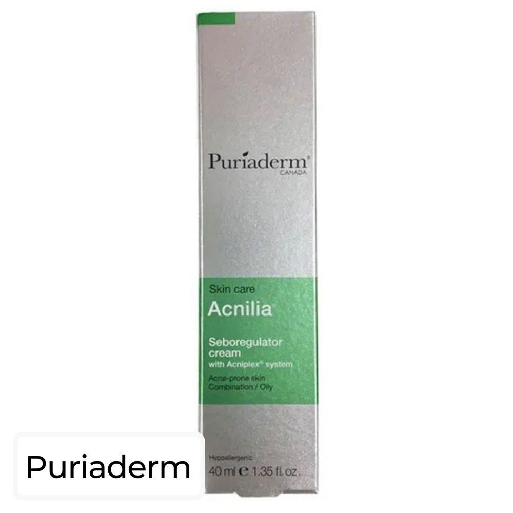 Puriaderm Acnilia Crème Séborégulatrice – 40ml