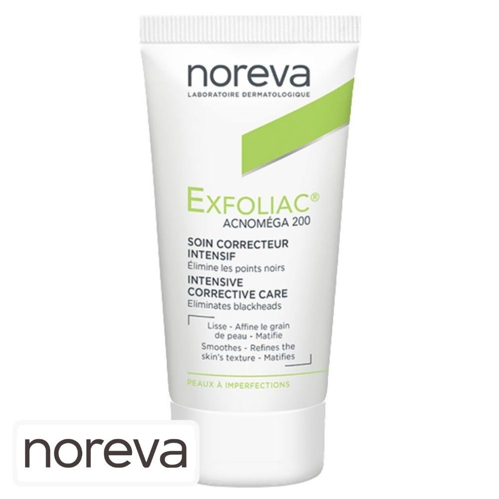 Noreva Exfoliac Acnoméga 200 Soin Correcteur Intensif Points Noirs – 30ml