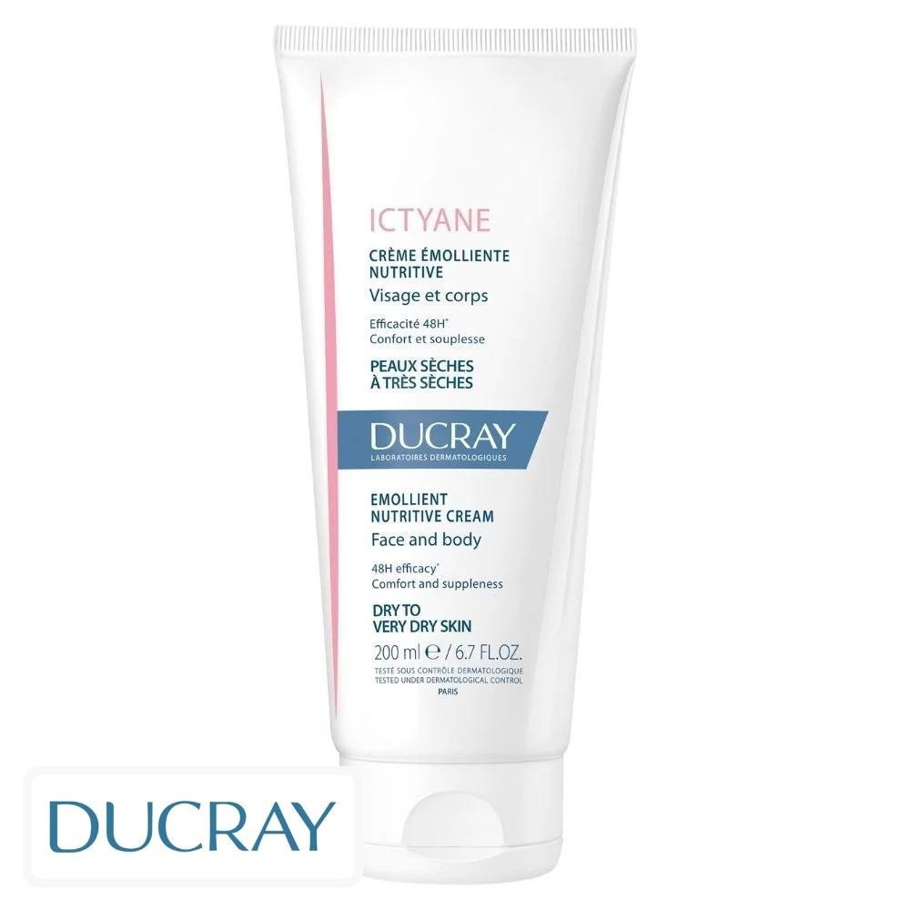 Ducray Ictyane Crème Émolliente Nutritive 48h – 200ml