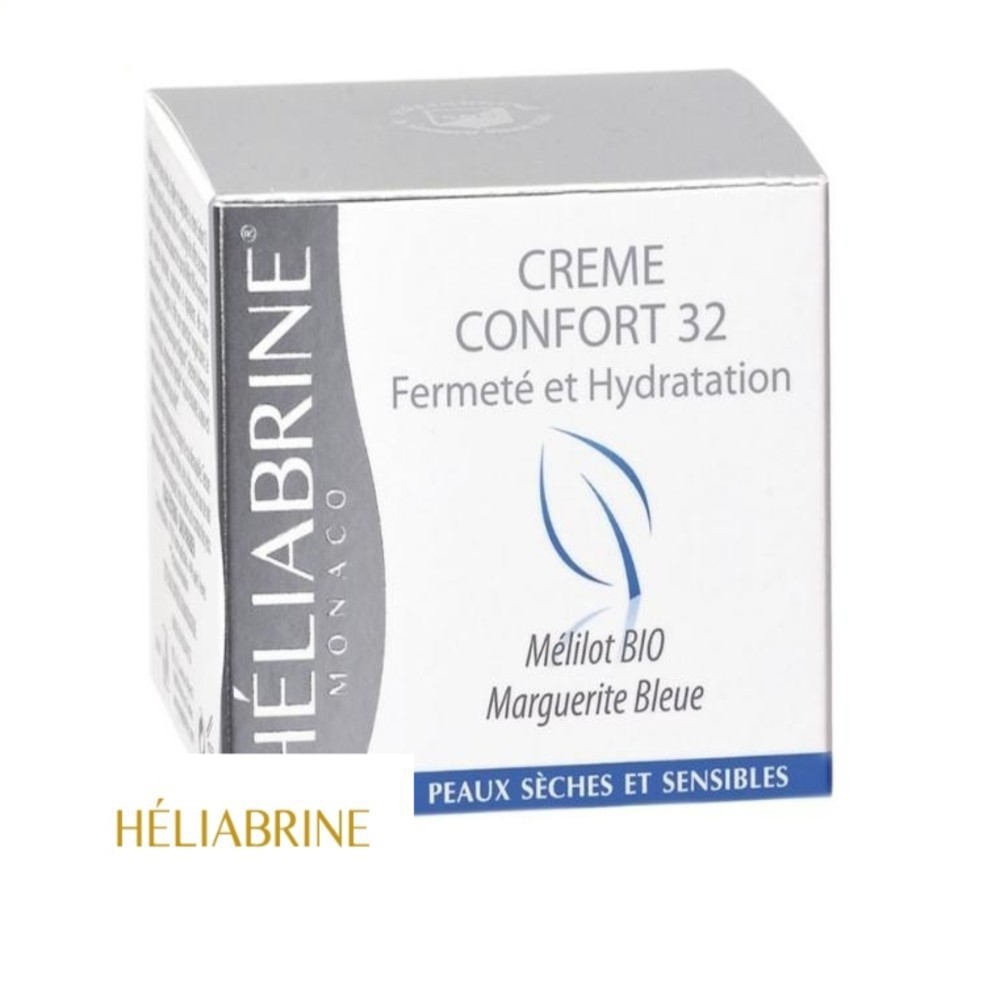 Héliabrine Crème Confort 32 à l’Acide Hyaluronique – 50ml