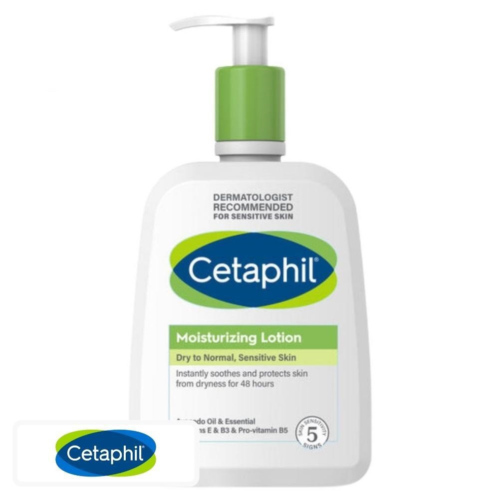 Cetaphil Lotion Hydratante Peaux Sèches Normales & Sensibles – 500ml