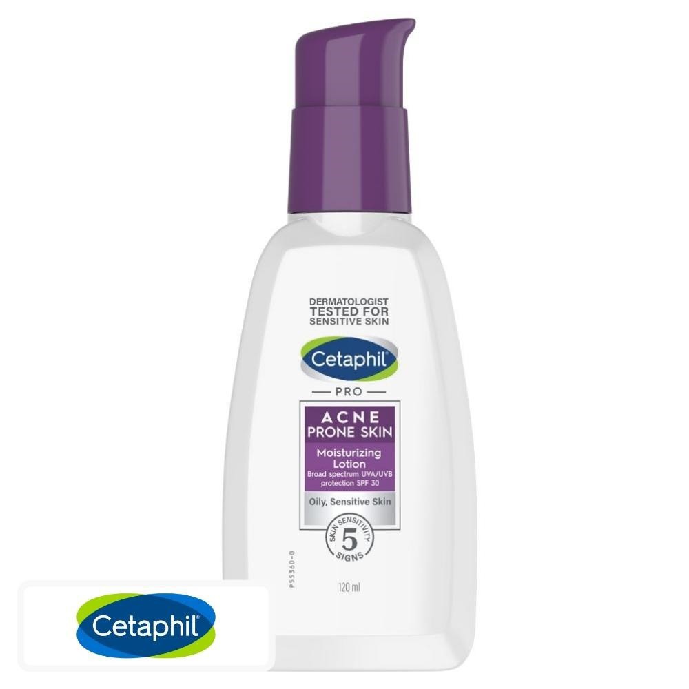 Cetaphil Pro Acné Lotion Hydratante Spf30 Peaux Mixtes Grasses Acnéiques & Sensibles – 120ml