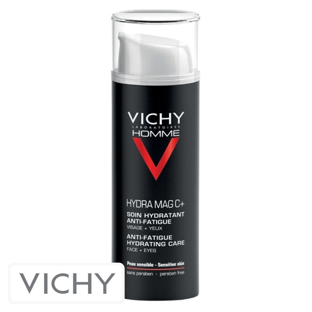 Vichy Homme Hydra Mag C+ Soin Hydratant Anti-Fatigue – 50ml