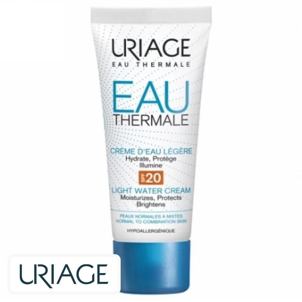 Uriage Eau Thermale Crème d’Eau Légère Hydratante Protectrice Spf20 – 40ml