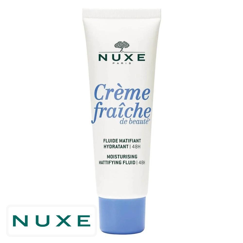 Nuxe Crème Fraîche de Beauté Fluide Matifiant Hydratant 48h – 50ml