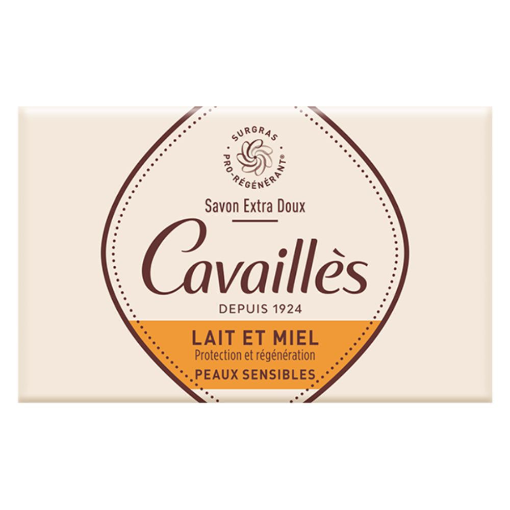 Rogé Cavaillès Savon Surgras Extra-Doux Parfumé Lait & Miel – 250g