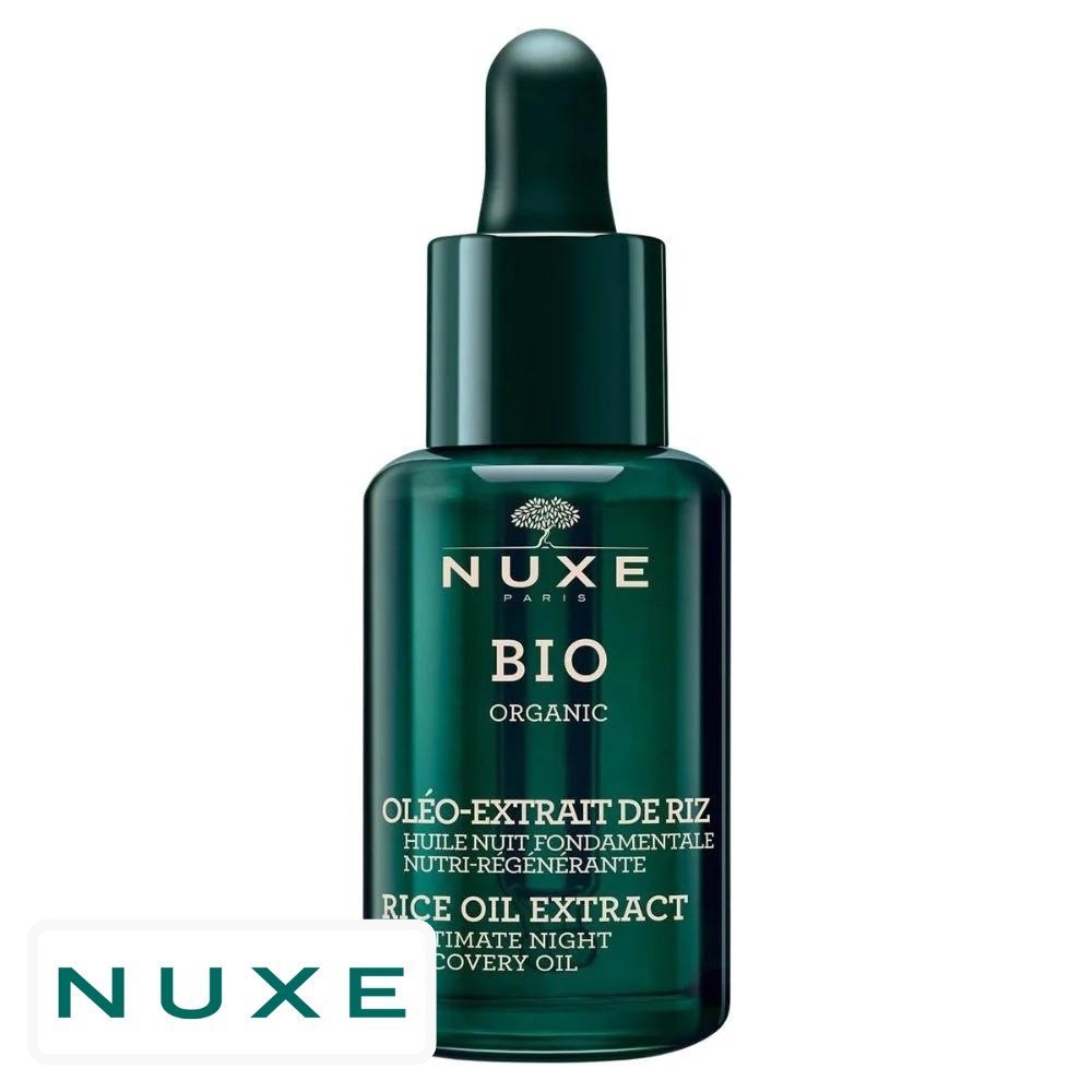 Nuxe Bio Huile Nuit Fondamentale Nutri-Régénérante – 30ml