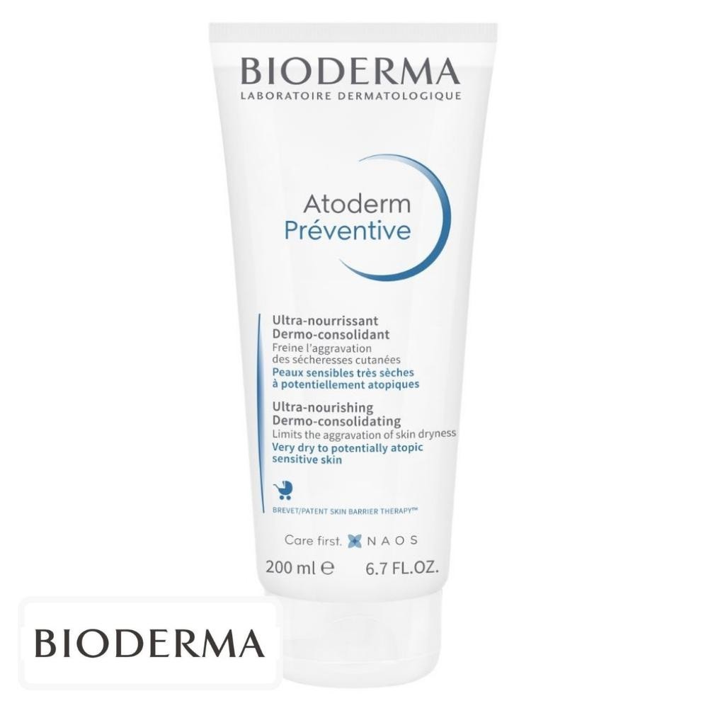 Bioderma Atoderm Préventive Crème Nourrissante Dermo-Consolidante – 200ml