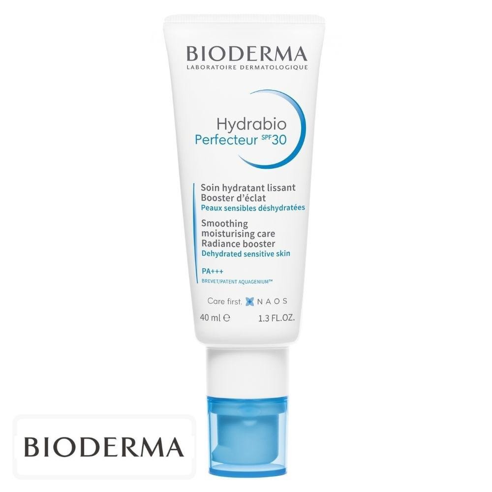 Bioderma Hydrabio Perfecteur Hydratant Lissant Booster d’Éclat Spf30 – 40ml