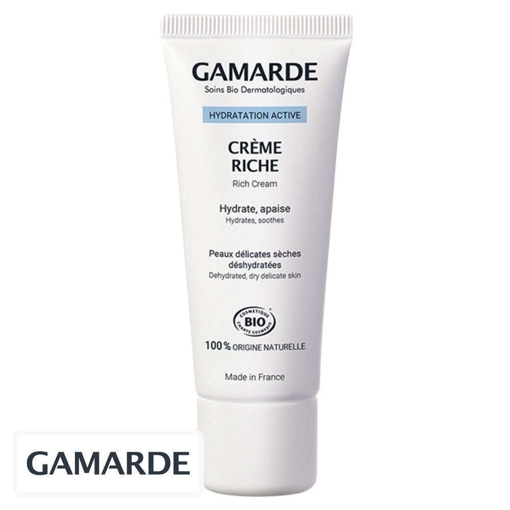 Gamarde Hydratation Active Crème Riche Hydratante Apaisante – 40ml