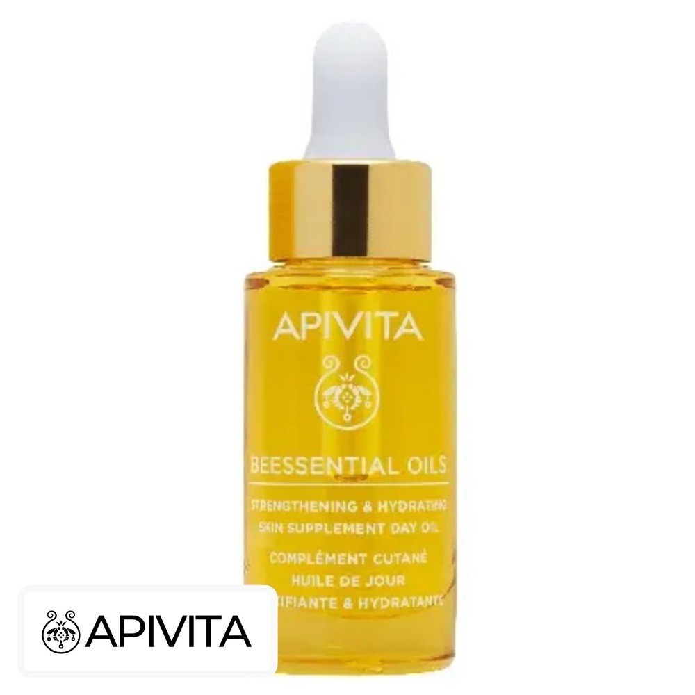 Apivita Beesentials Oils Huile Jour Fortifiante & Hydratante – 15ml