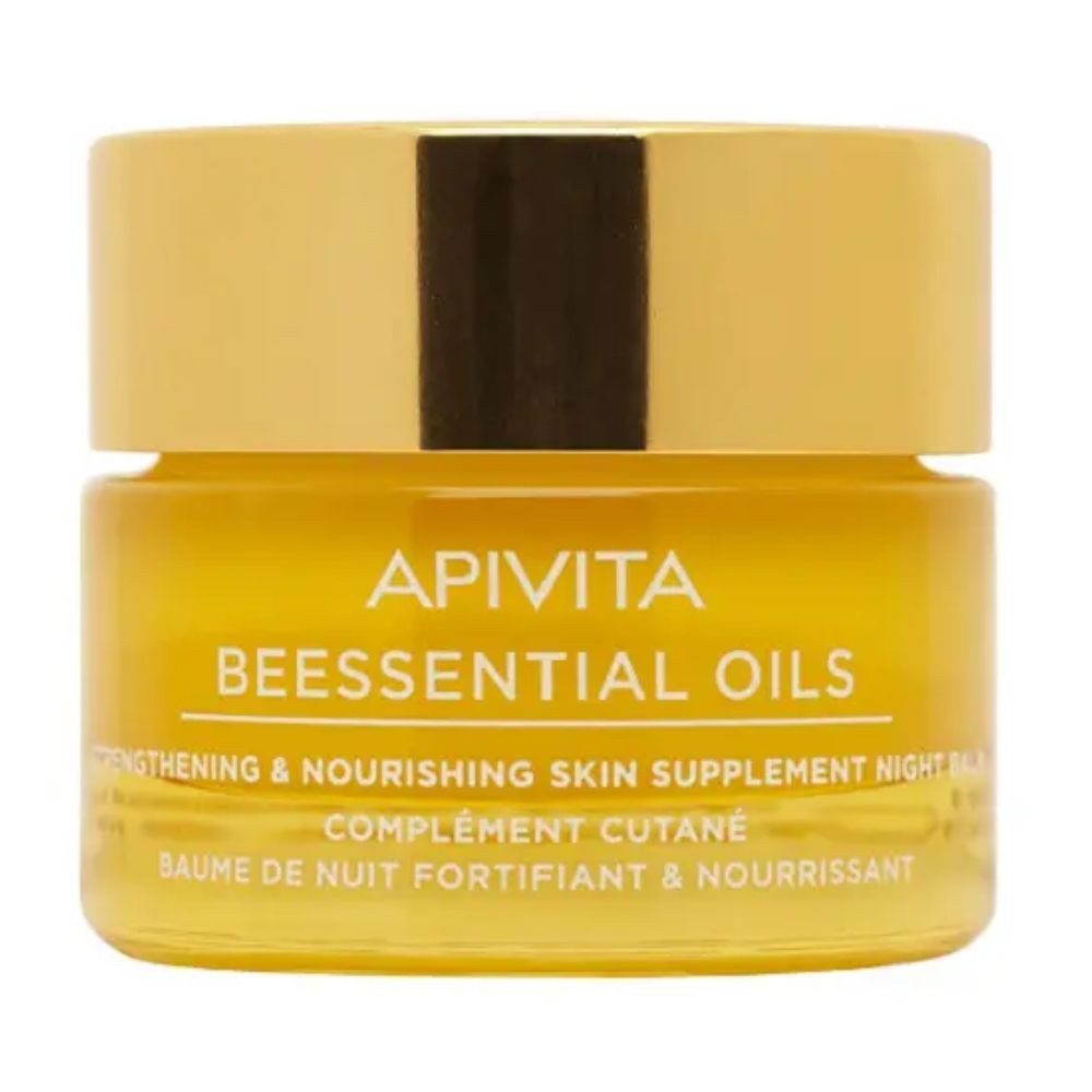 Apivita Beesentials Oils Baume Nuit Fortifiant & Nourrissant – 15ml