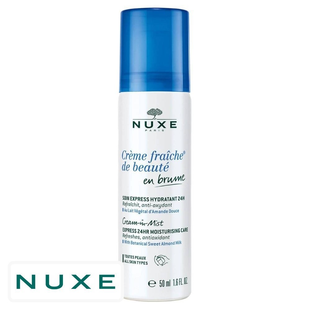 Nuxe Crème Fraîche de Beauté Brume Soin Express Hydratant 24h – 50ml