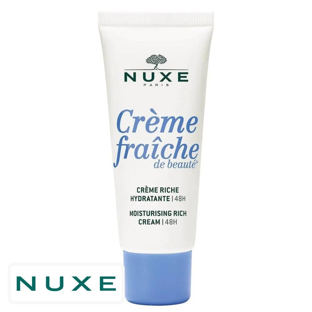 Nuxe Crème Fraîche de Beauté Crème Riche Hydratante 48h – 30ml