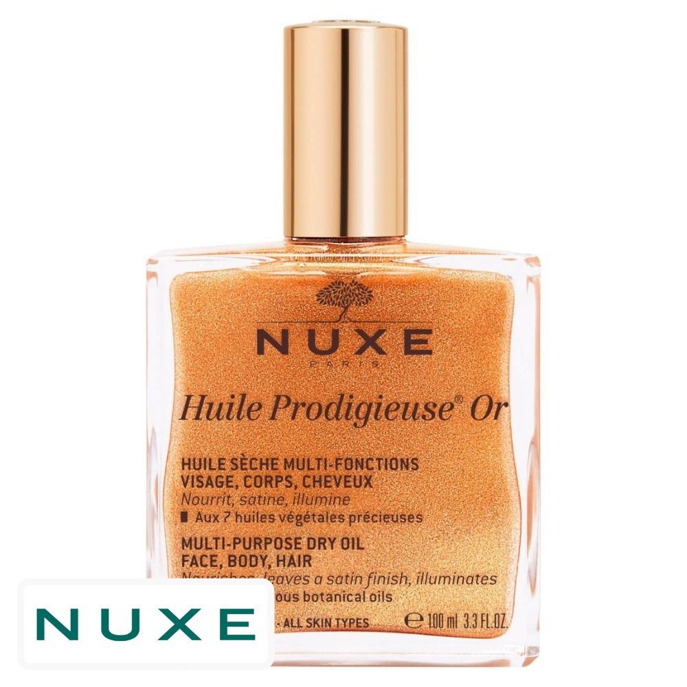 Nuxe Huile Prodigieuse Or Sèche Nourrit Satine & Illumine – 100ml