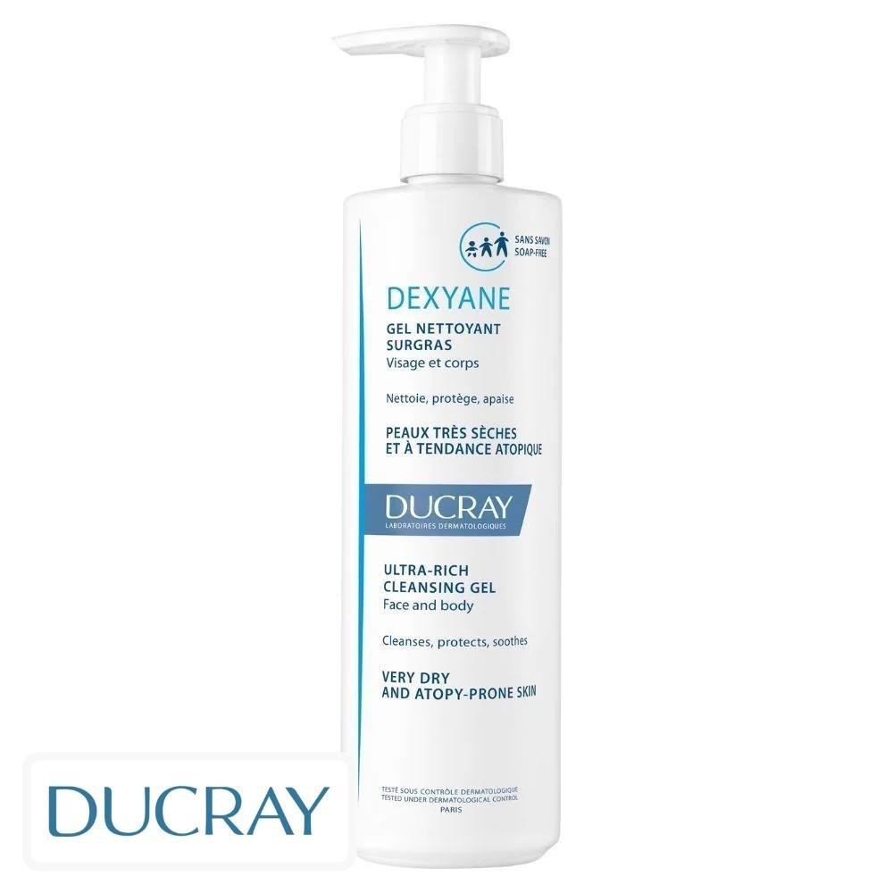 Ducray Dexyane Gel Nettoyant Surgras – 400ml