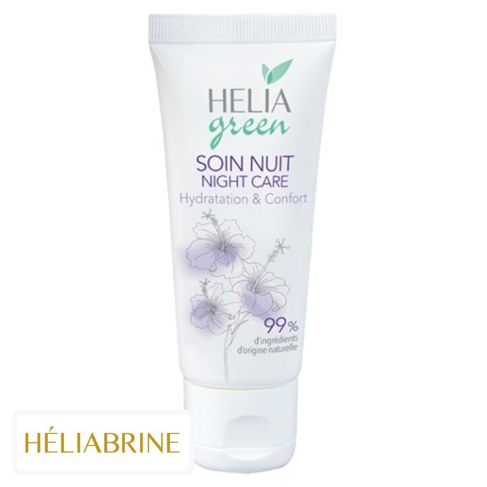 Héliabrine Helia Green Soin de Nuit Hydratation & Confort – 50ml