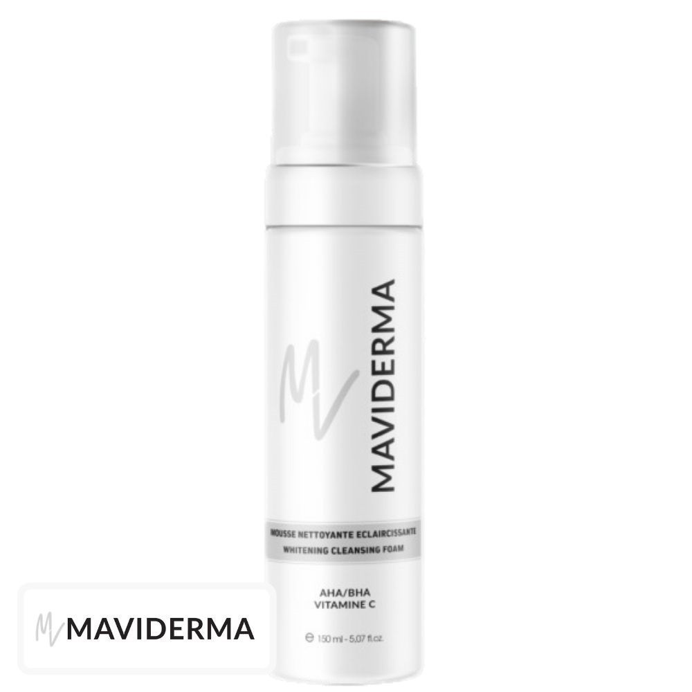 Maviderma Mousse Nettoyante Éclaircissante – 150ml