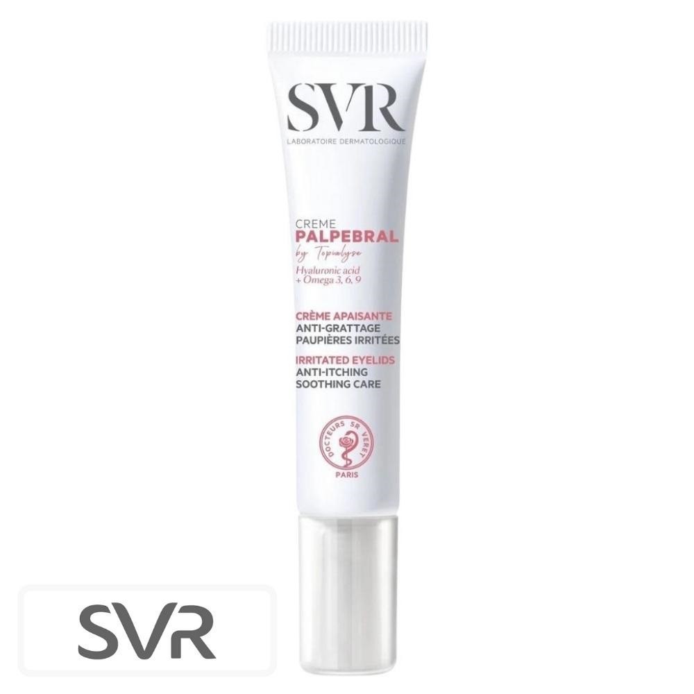 SVR Palpebral Topialyse Crème Apaisante Anti-Grattage Paupières Irritées – 15ml