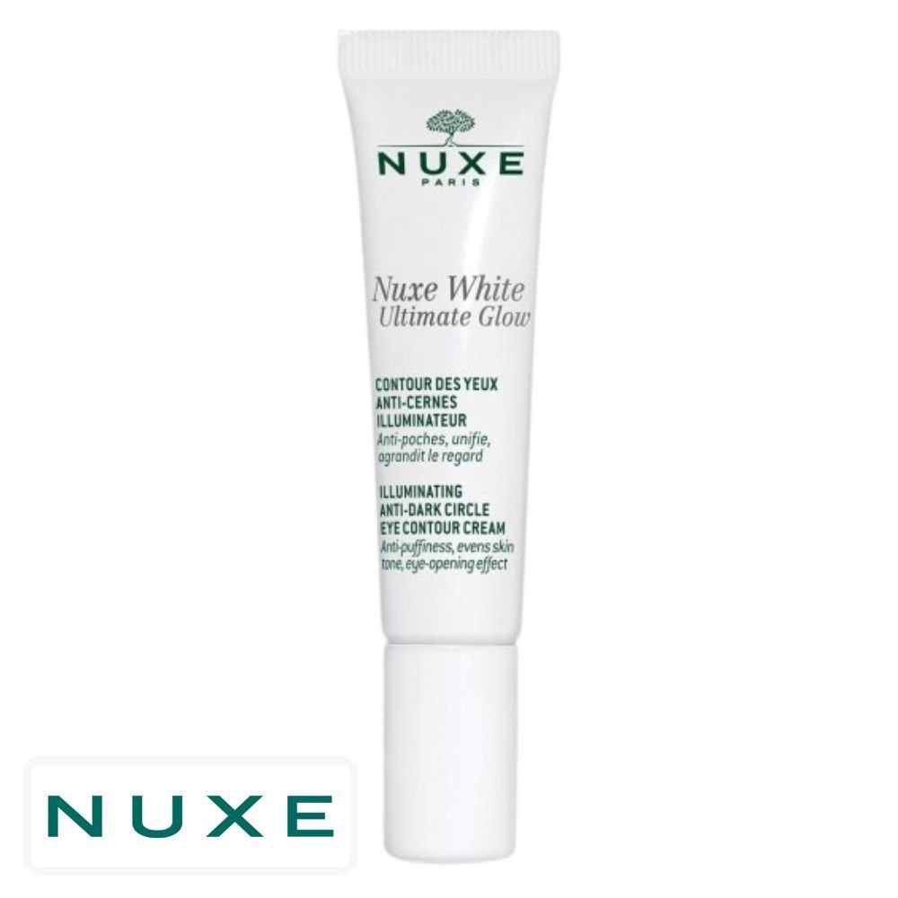 Nuxe White Ultimate Glow Contour des Yeux Anti-Cernes Illuminateur Anti-Poches – 15ml