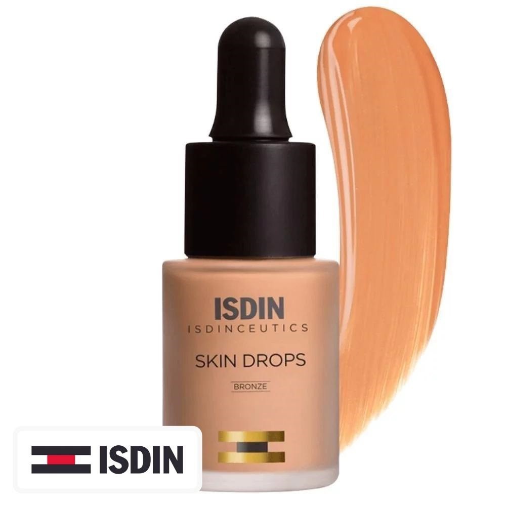 Isdin Isdinceutics Skin Drops Bronz Fond de Teint Spf15 – 15ml