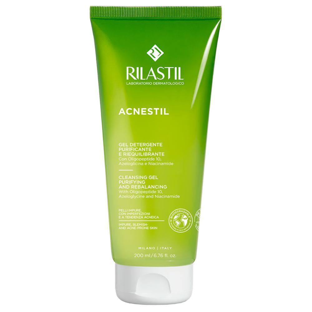 Rilastil Acnestil Gel Nettoyant Purifiant Réequilibrant – 250ml