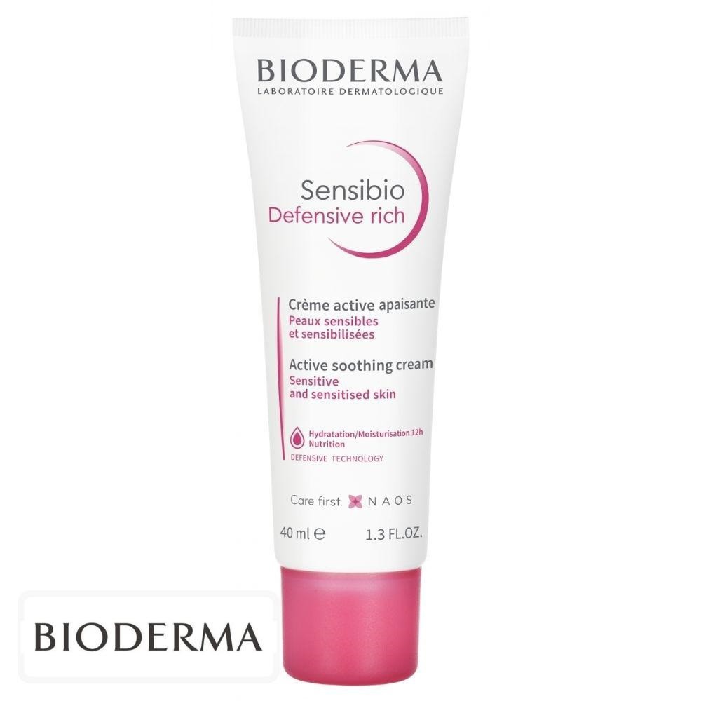 Bioderma Sensibio Défensive Riche Crème Active Apaisante – 40ml