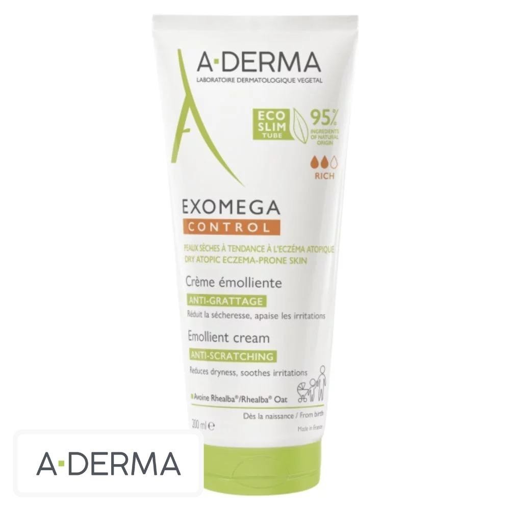 A-Derma Exomega Control Crème Émolliente Anti-Grattage – 200ml