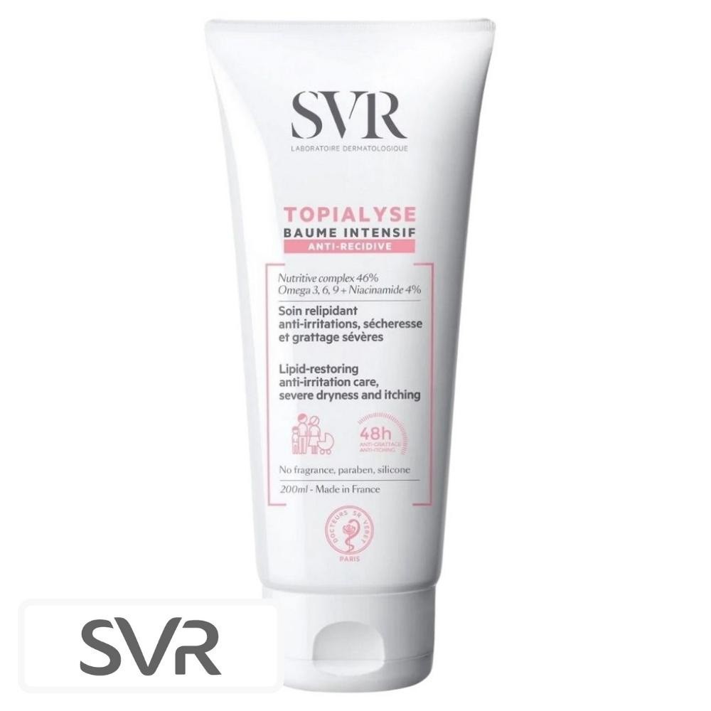 SVR Topialyse Baume Intensif Relipidant Anti-Irritations Sécheresse & Grattage Sévère – 200ml