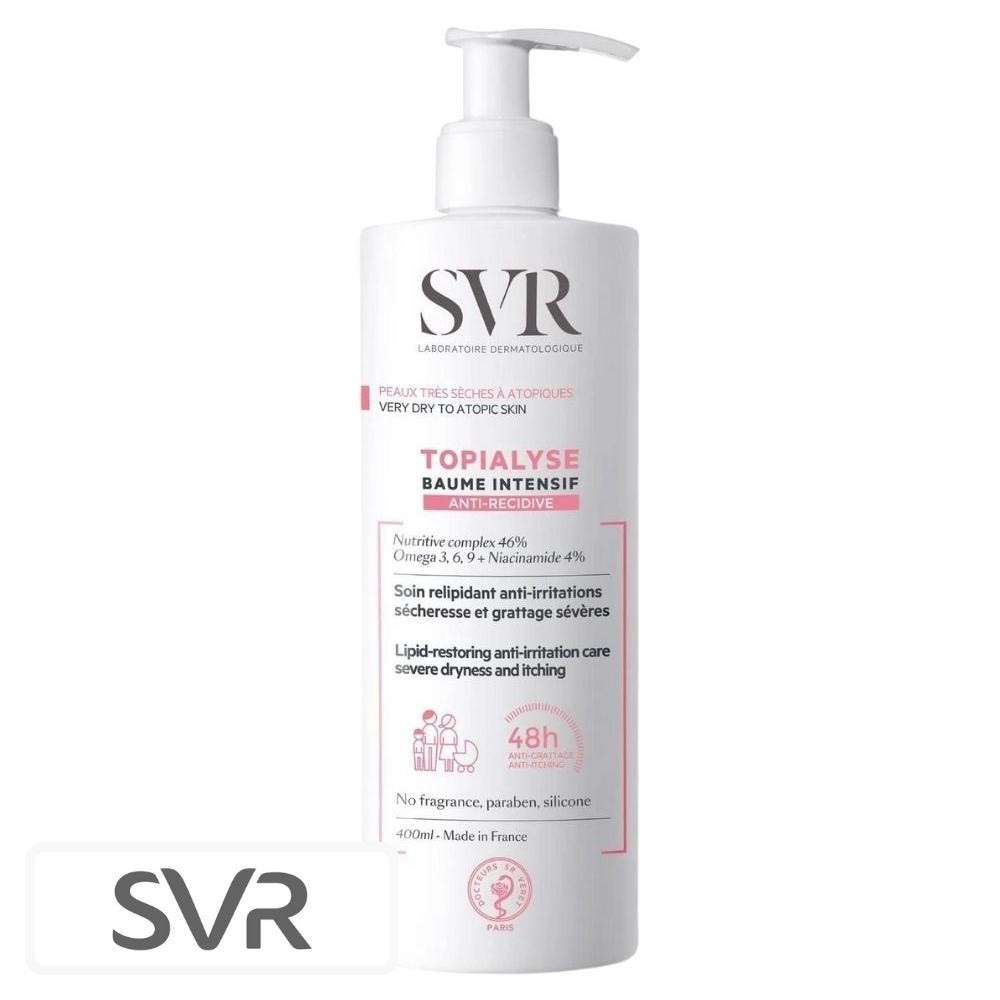 SVR Topialyse Baume Intensif Relipidant Anti-Irritations Sécheresse & Grattage Sévère – 400ml