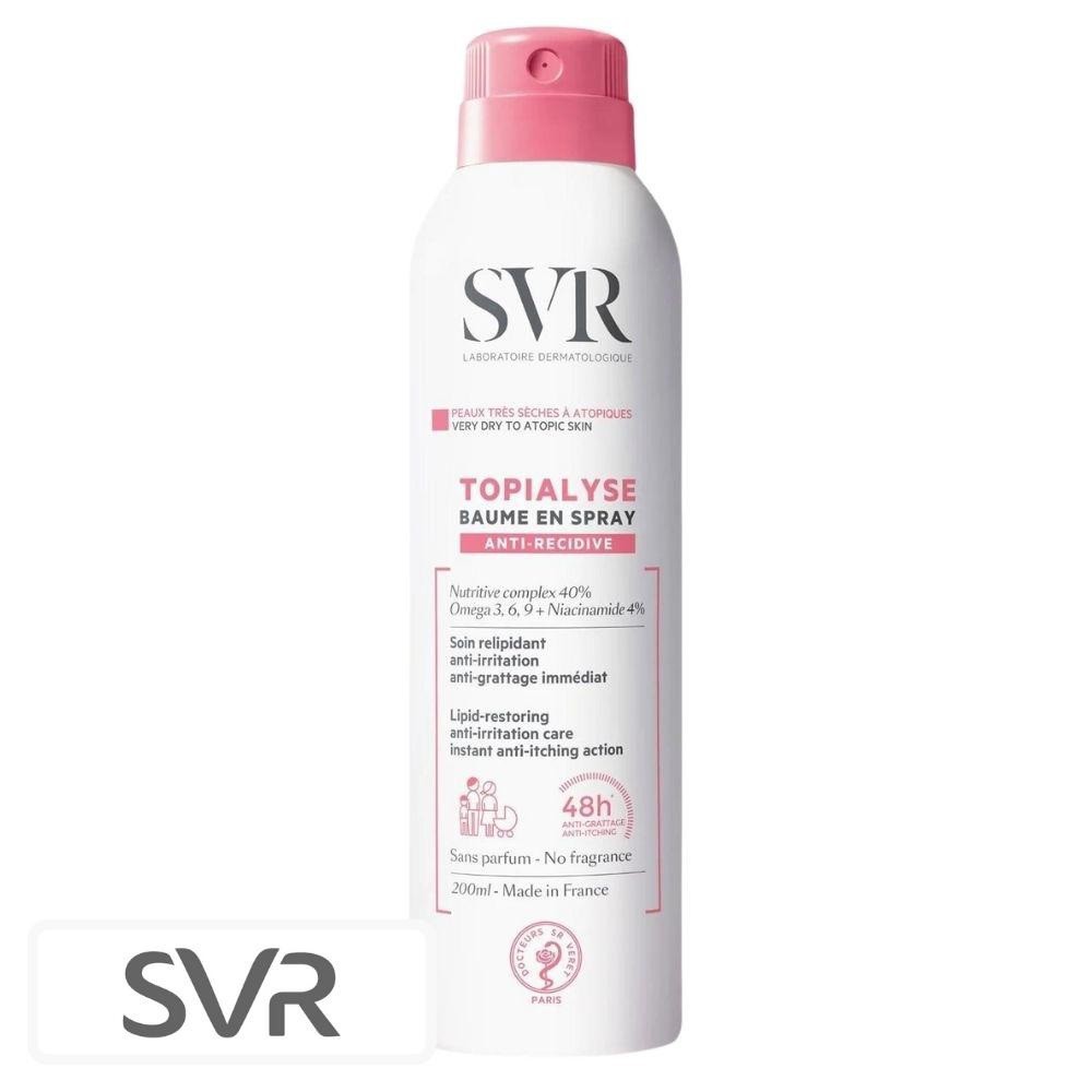 SVR Topialyse Baume en Spray Relipidant Anti-Irritation Anti-Grattage Immédiat – 200ml