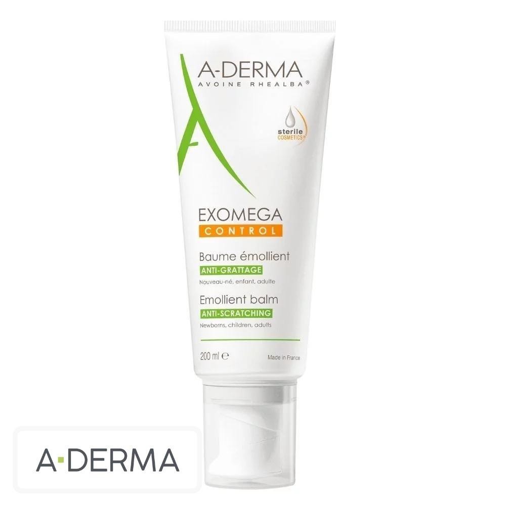 A-Derma Exomega Control Baume Émollient Anti-Grattage – 200ml