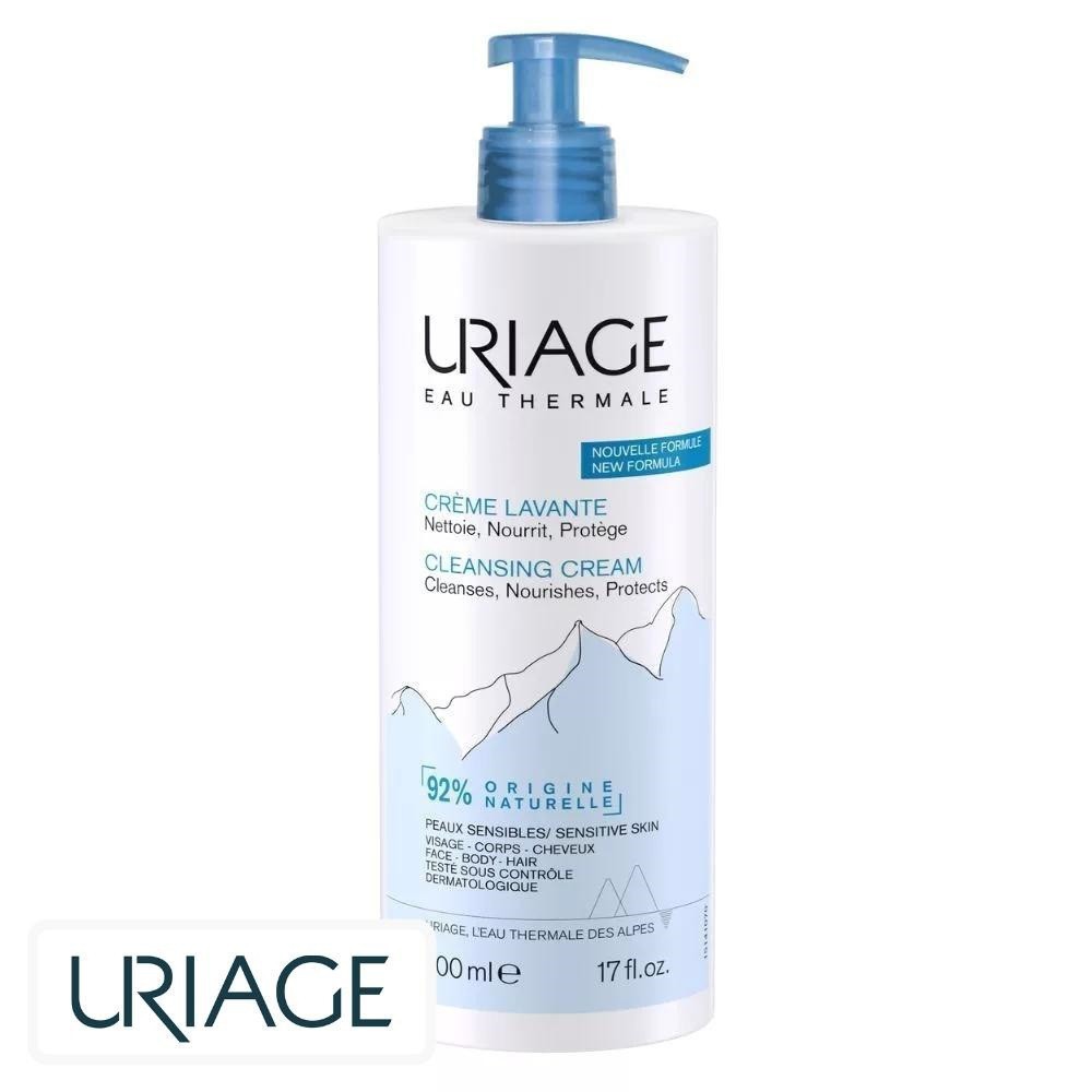 Uriage Crème Lavante Nourrissante Protectrice – 500ml