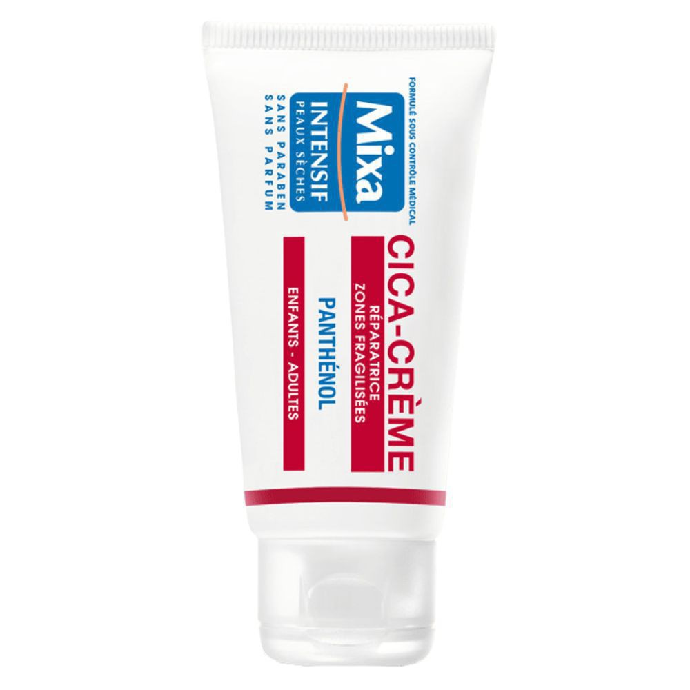 Mixa Intensif Cica-Crème Réparatrice Zones Fragilisées Panthénol – 50ml