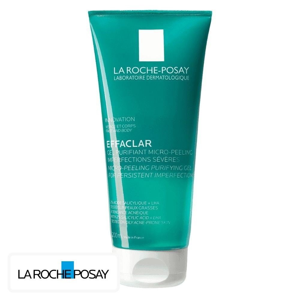 La Roche-Posay Effaclar Gel Purifiant Micro-Peeling Nettoyant – 200ml