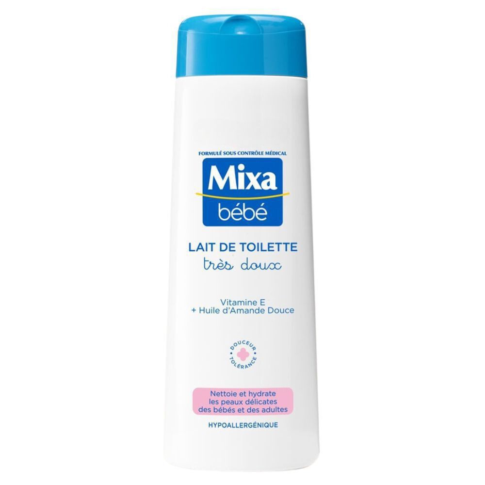 Mixa Bébé Lait de Toilette Très Doux – 250ml