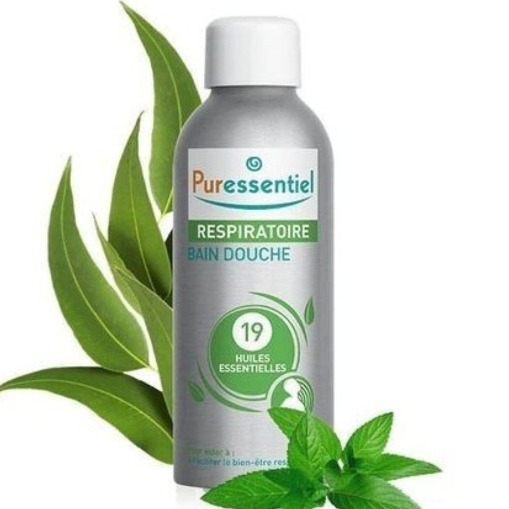 Puressentiel Respiratoire Bain Douche aux 19 Huiles Essentielles – 100ml