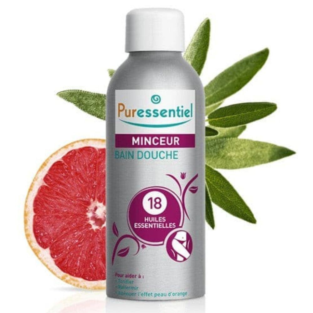 Puressentiel Minceur Bain Douche aux 18 Huiles Essentielles – 100ml