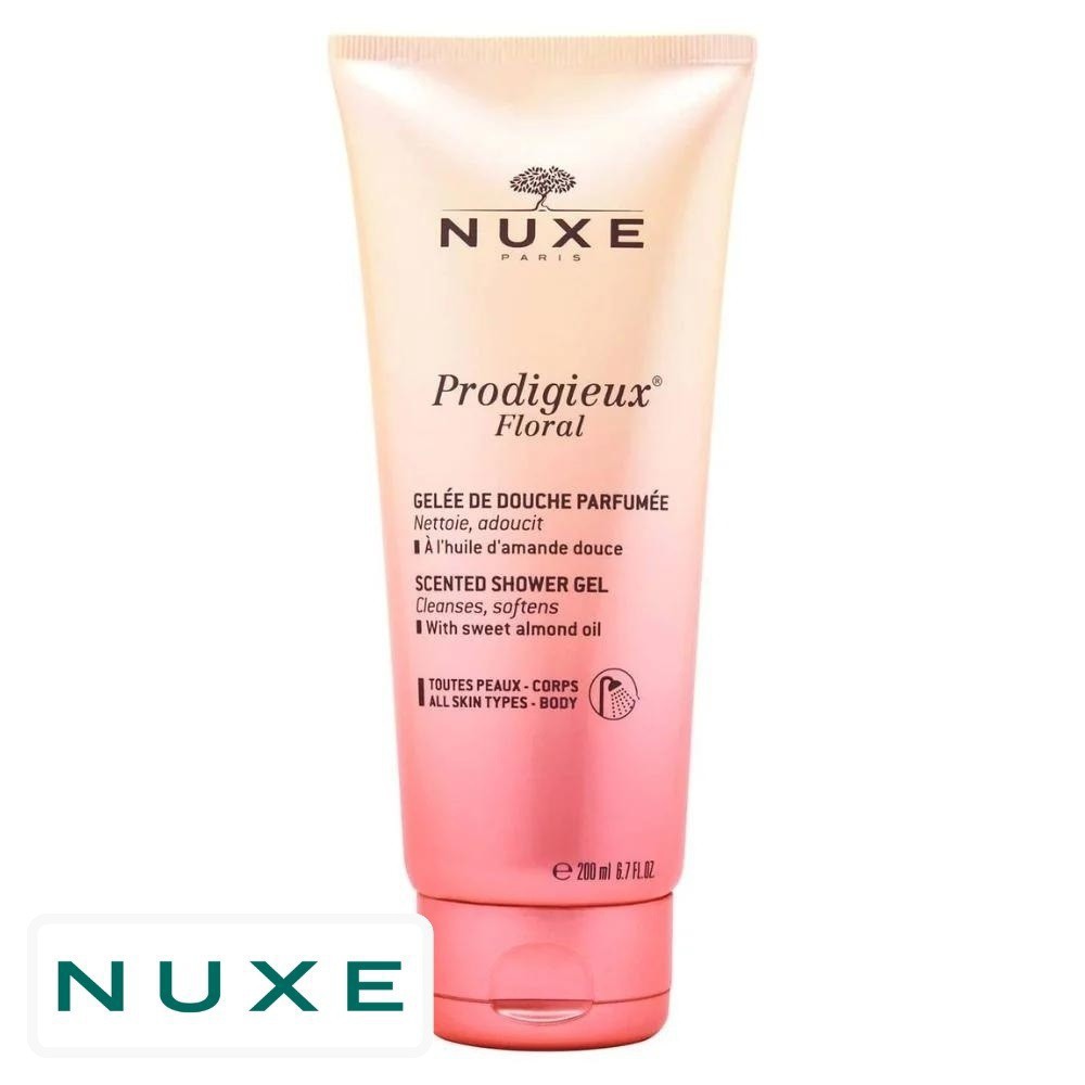 Nuxe Prodigieux Floral Gelée de Douche Nettoyante Parfumée Délicate – 200ml