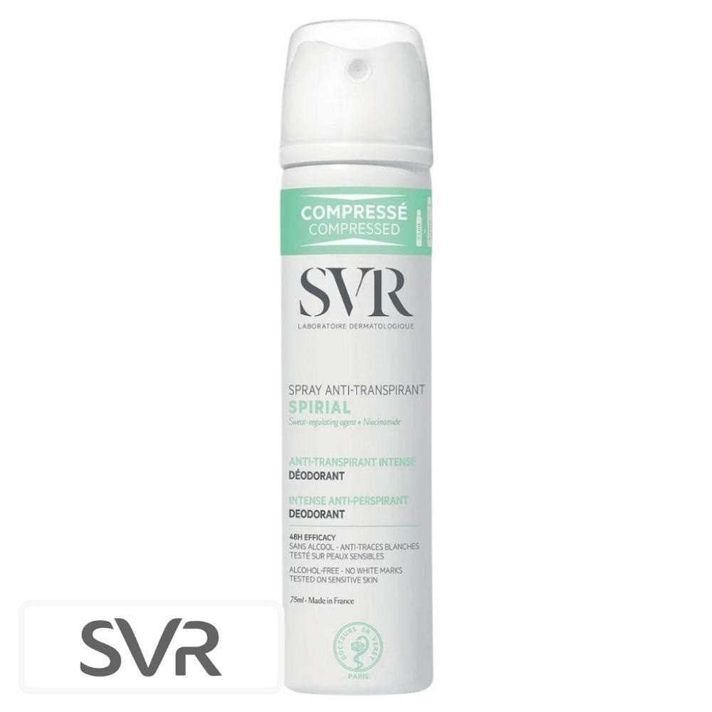 SVR Spirial Déodorant Anti-Transpirant Intense 48h Spray – 75ml