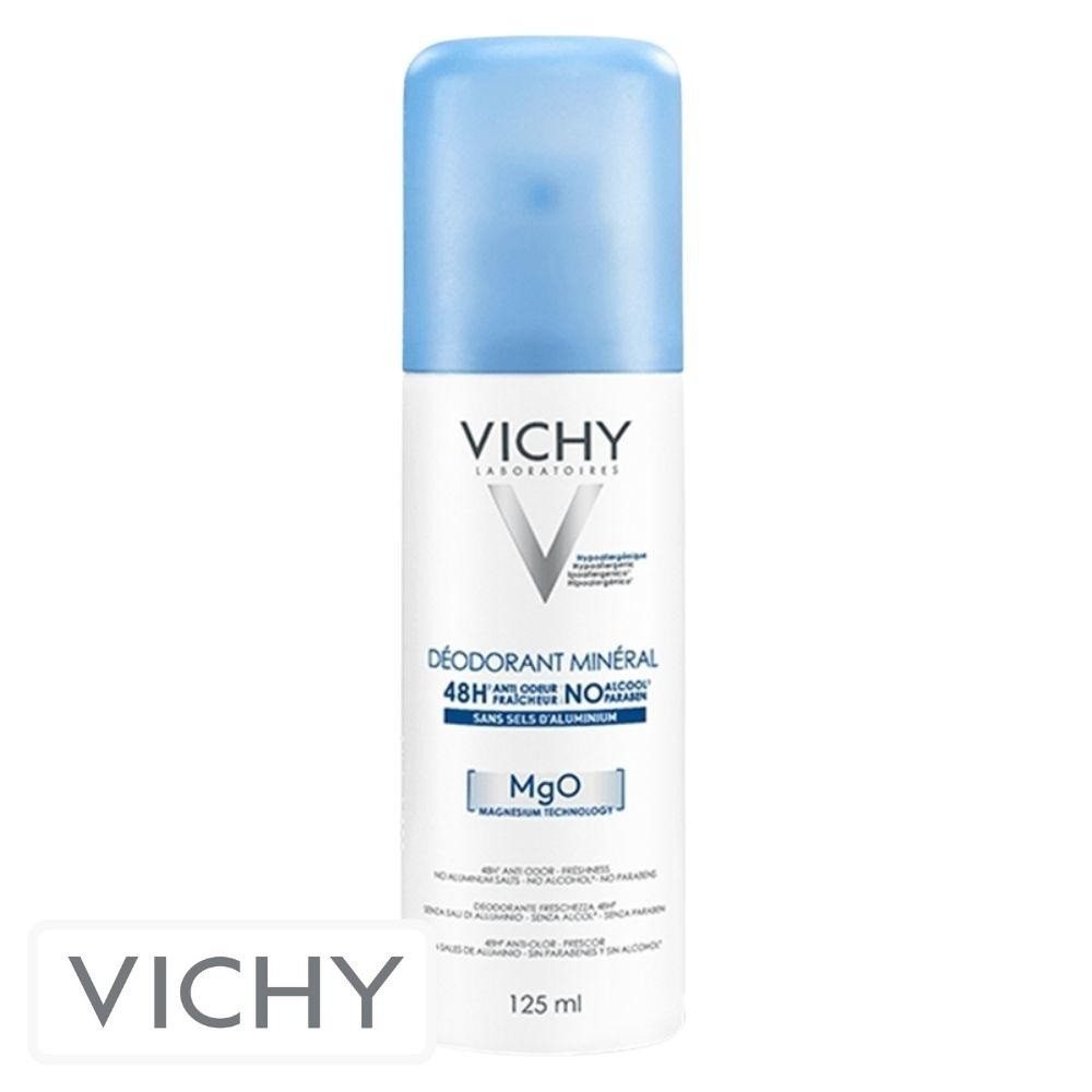 Vichy Déodorant Spray Minéral 48h Aérosol – 125ml