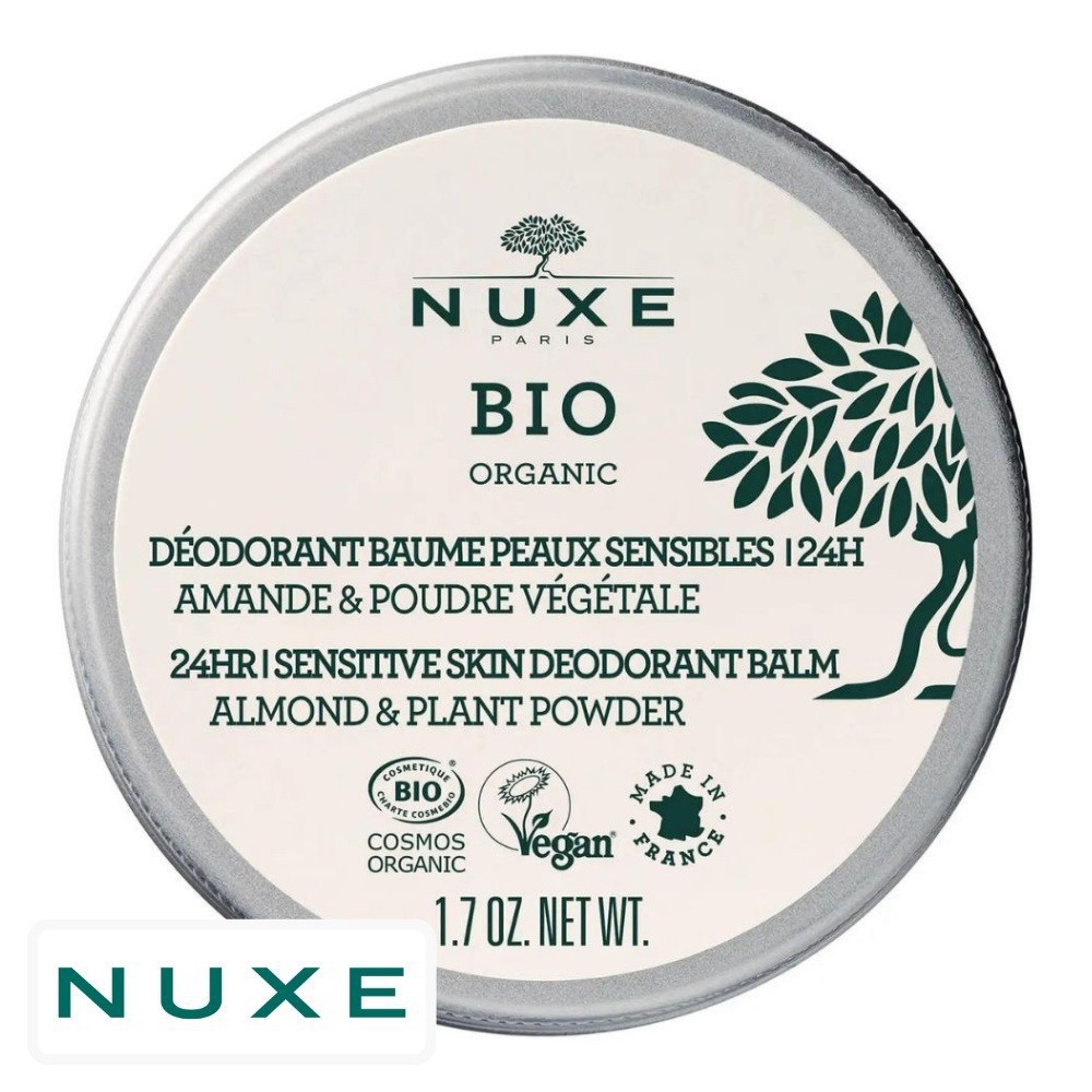 Nuxe Bio Déodorant Baume Peaux Sensibles 24h – 50g