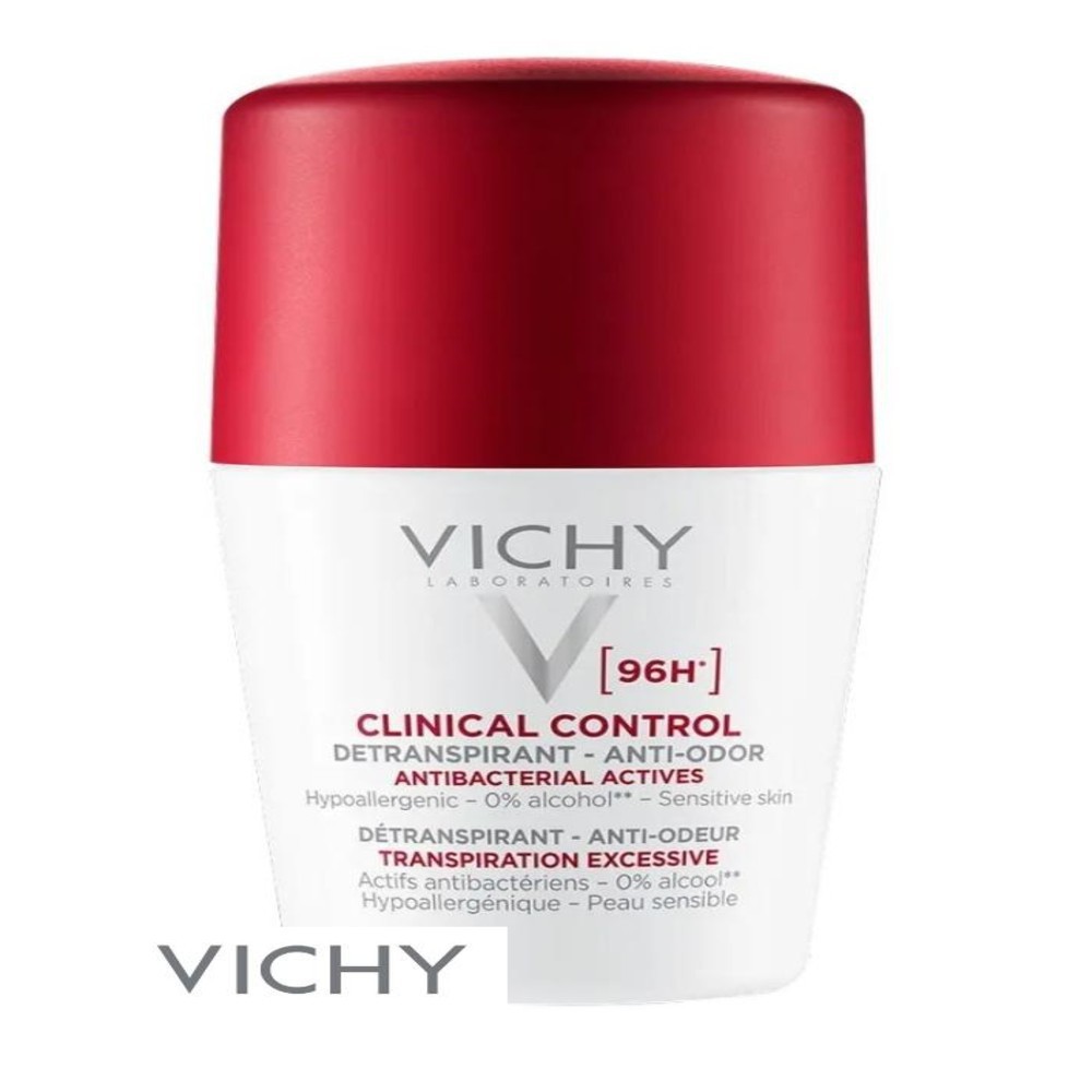 Vichy Déodorant Clinical Control Détranspirant 96h Roll-On Bille – 50ml