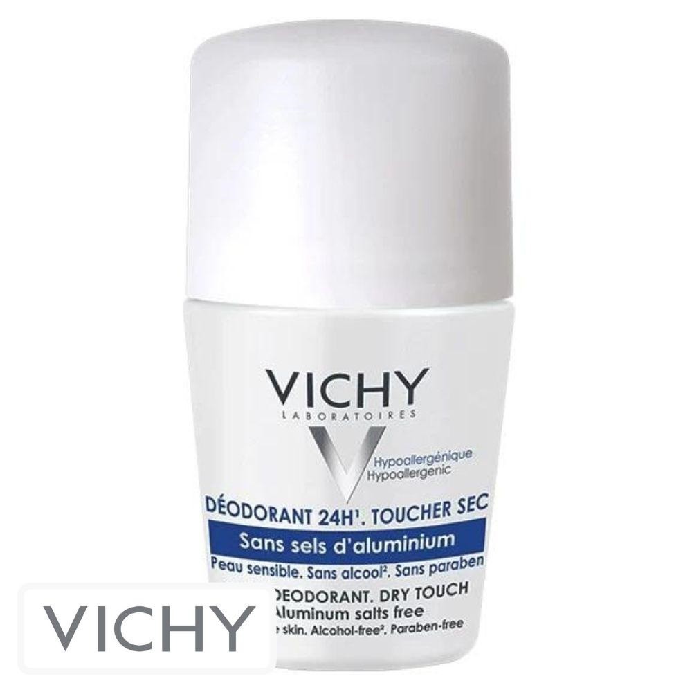 Vichy Déodorant Sans Sels d’Aluminium 24h Roll-On Bille – 50ml